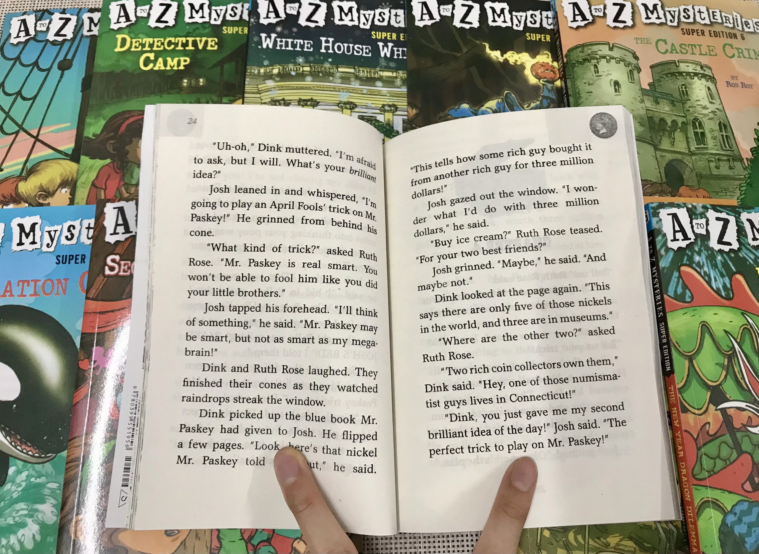 A TO Z MYSTERIES SUPER EDITION (14 CUỐN)